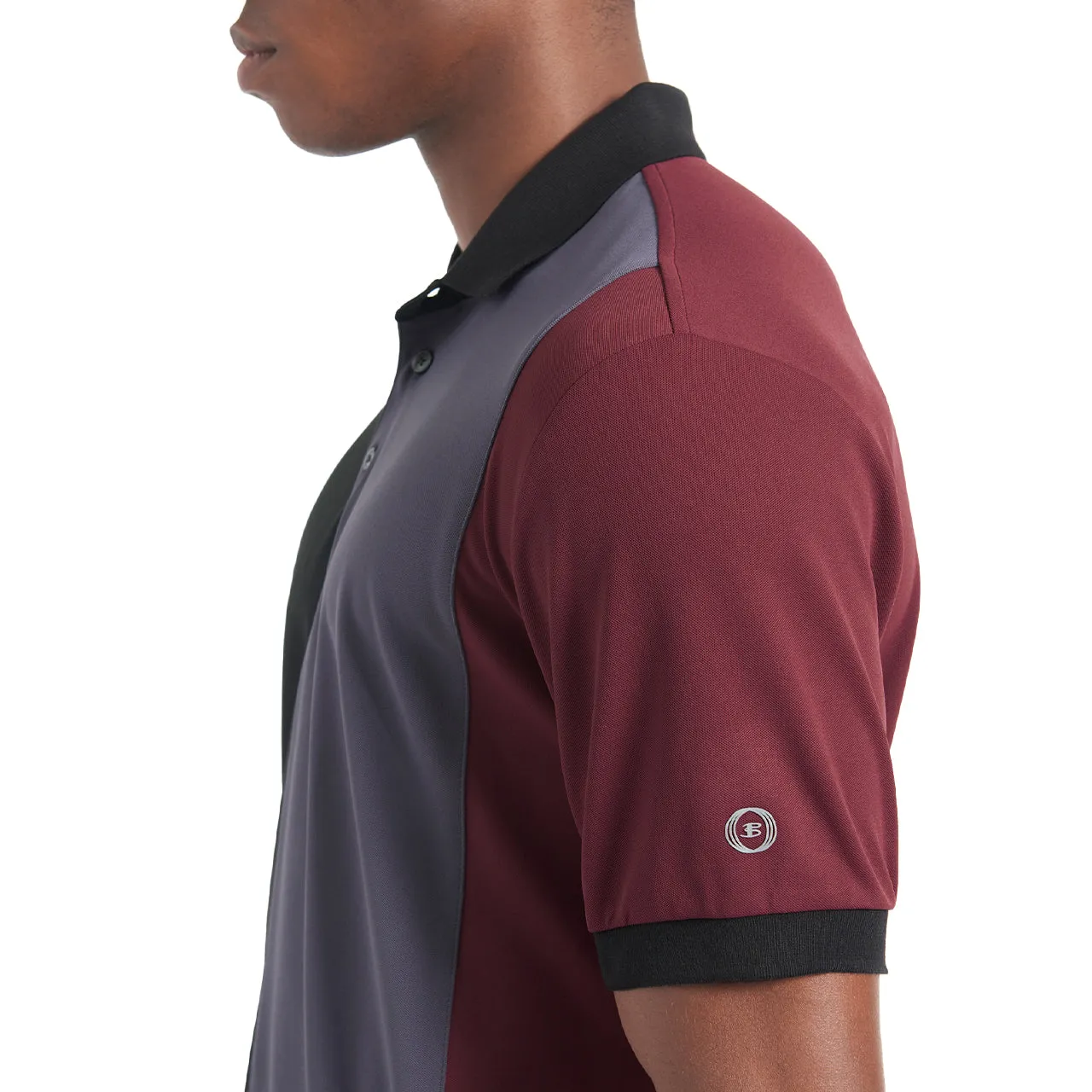 #1 Best Seller: Pique Color Short Sleeve Blocked Polo  Ends Soon!