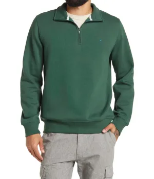 #1 Best Seller: Quarter Zip Luxe Fleece Pullover Green  Limited Availability!