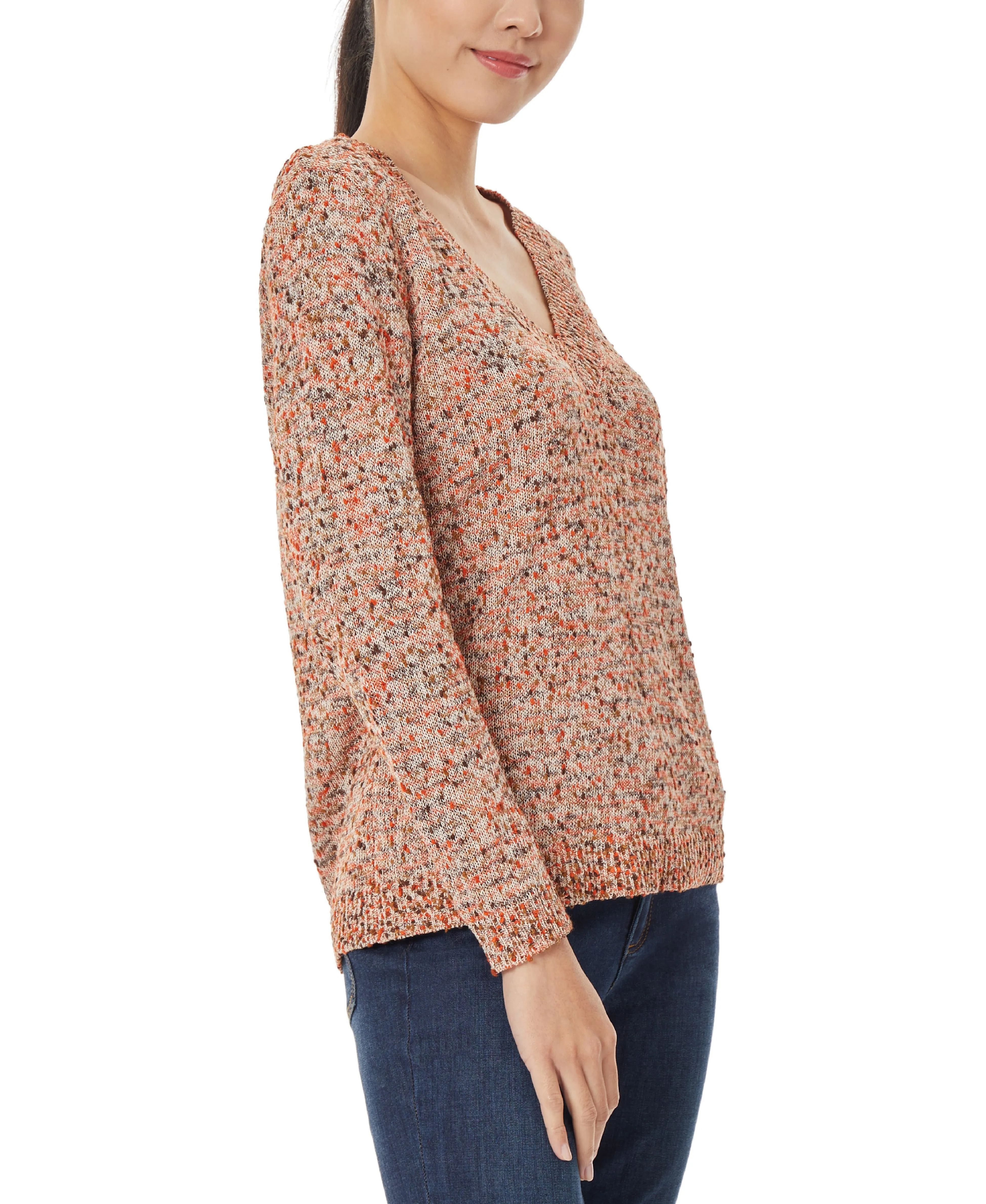 #1 Best Seller: Relaxed V-Neck Sweater  Going Fast!