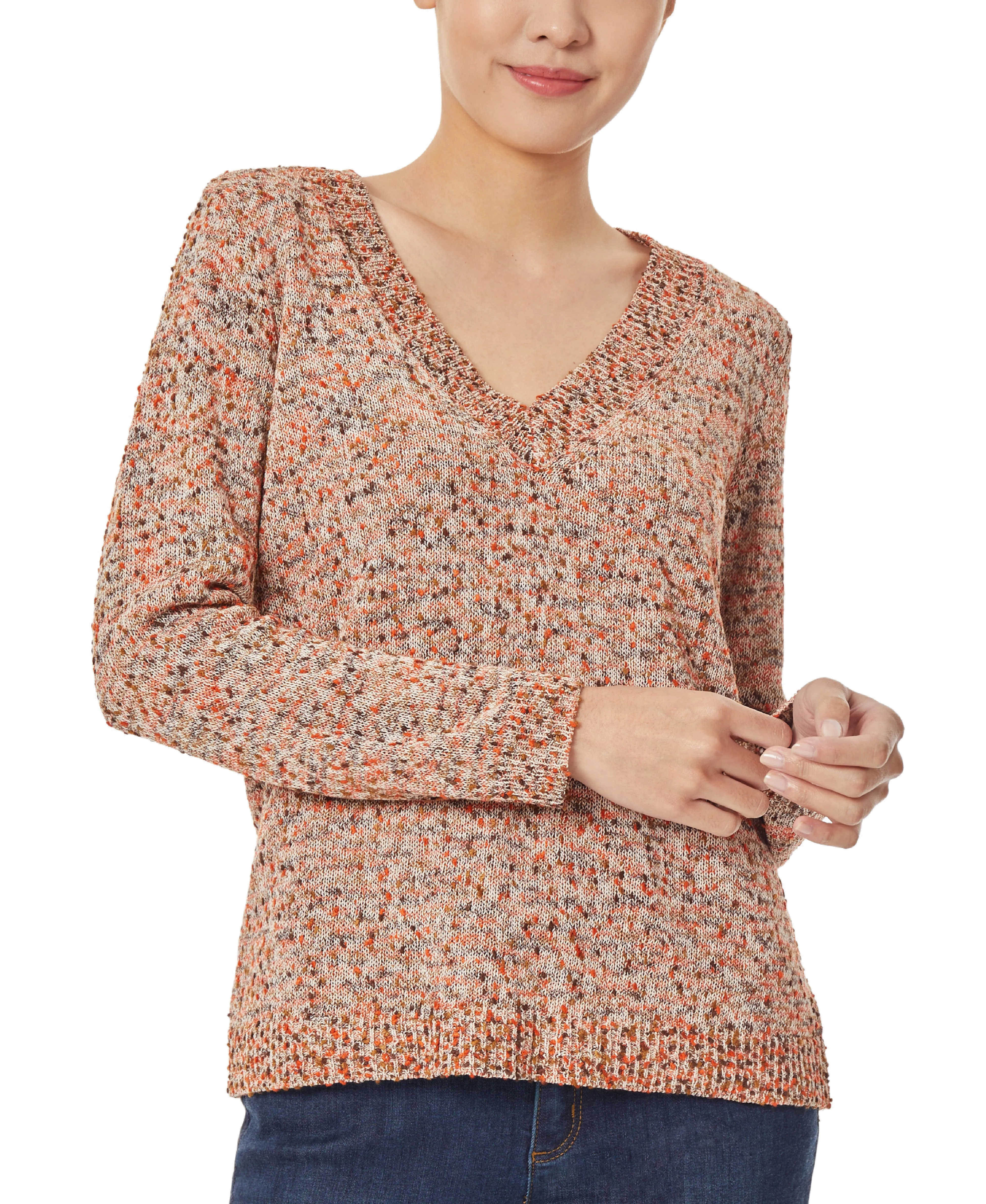 #1 Best Seller: Relaxed V-Neck Sweater  Going Fast!