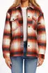 #1 Best Seller: Sheryl Long Sleeve Plaid Shirt Jacket Large Chest  Dont Miss Out!