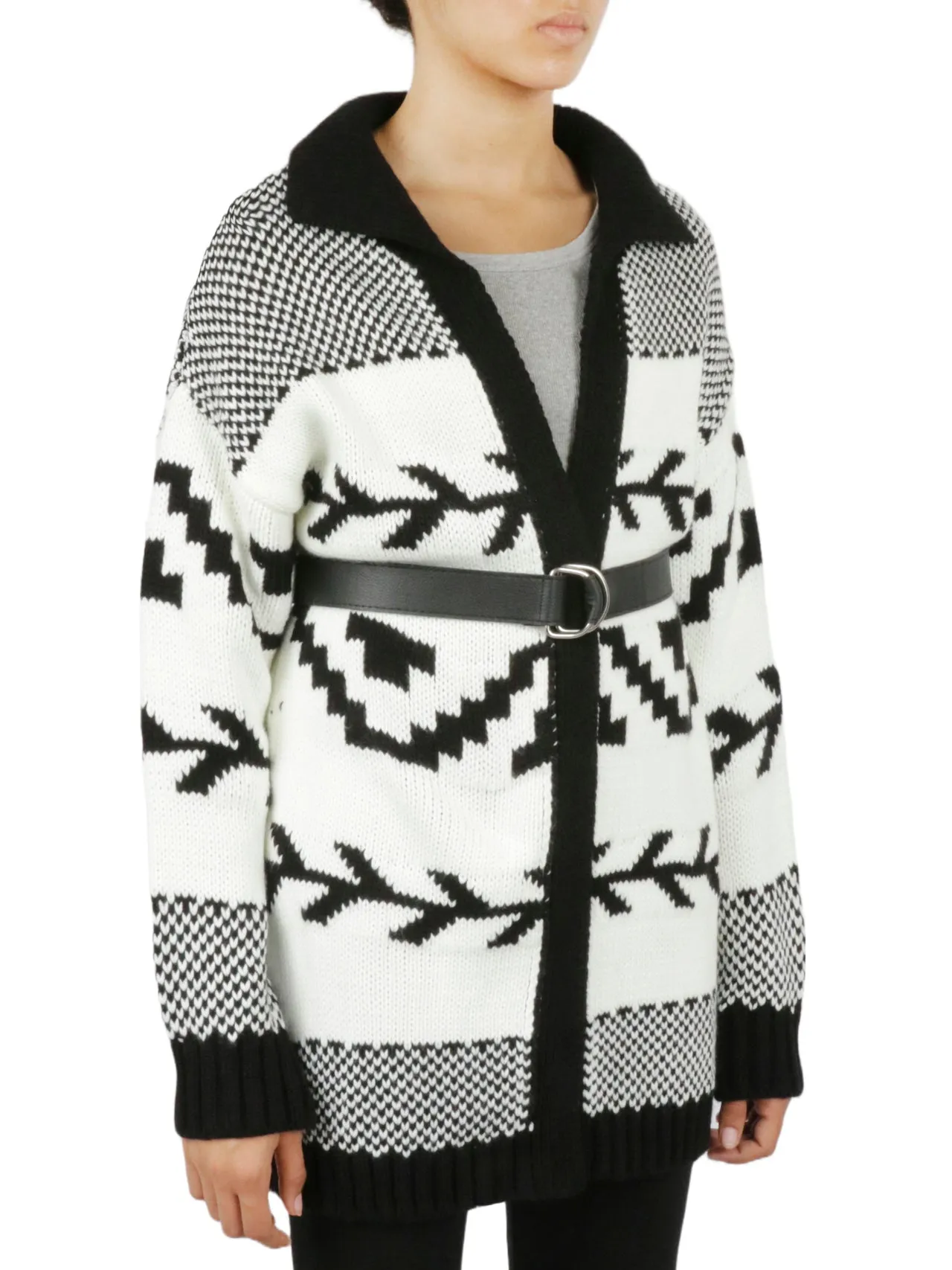 Best-Selling Belted Nordic Cardigan  Limited Availability!