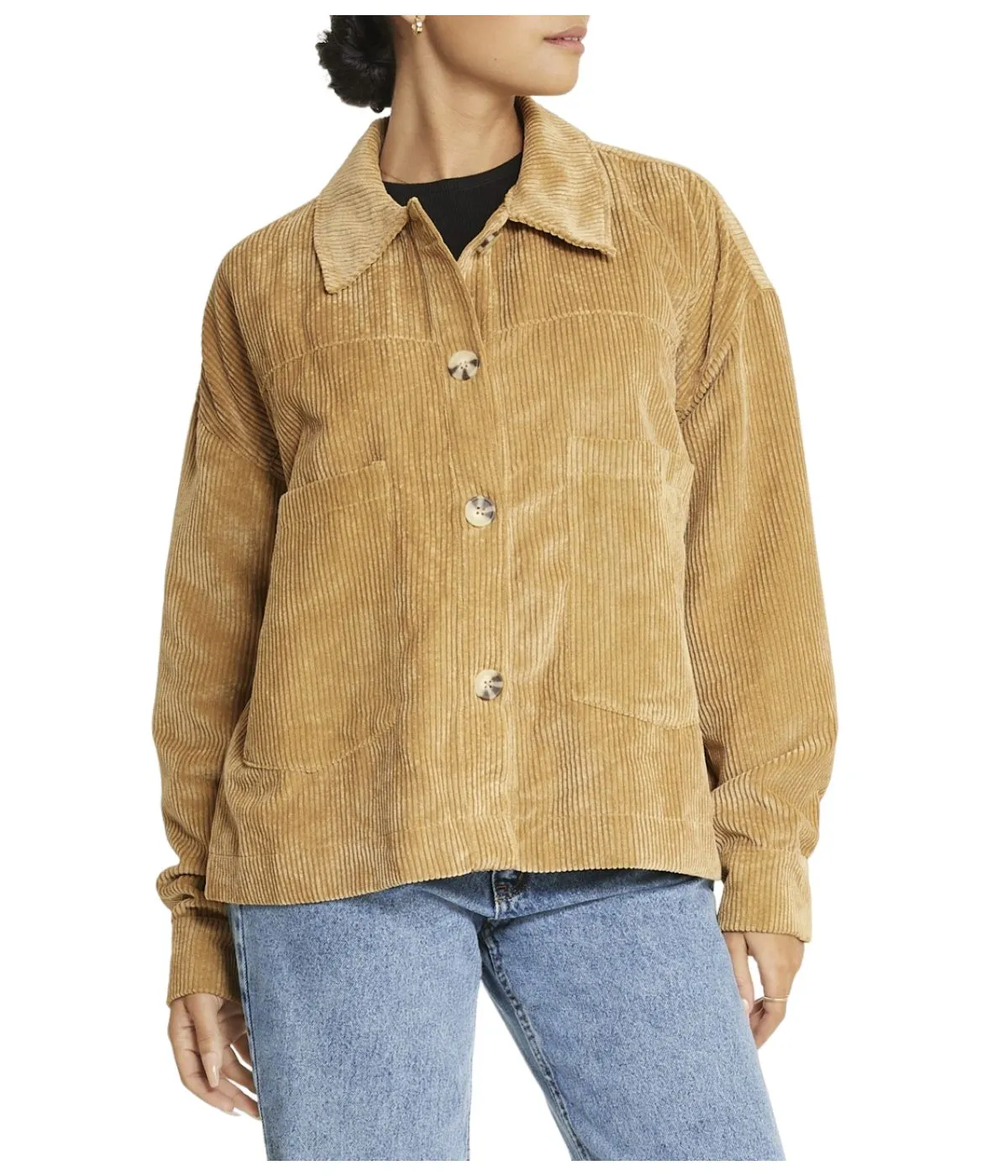 Best-Selling Velvet Corduroy Shacket  Almost Sold Out!