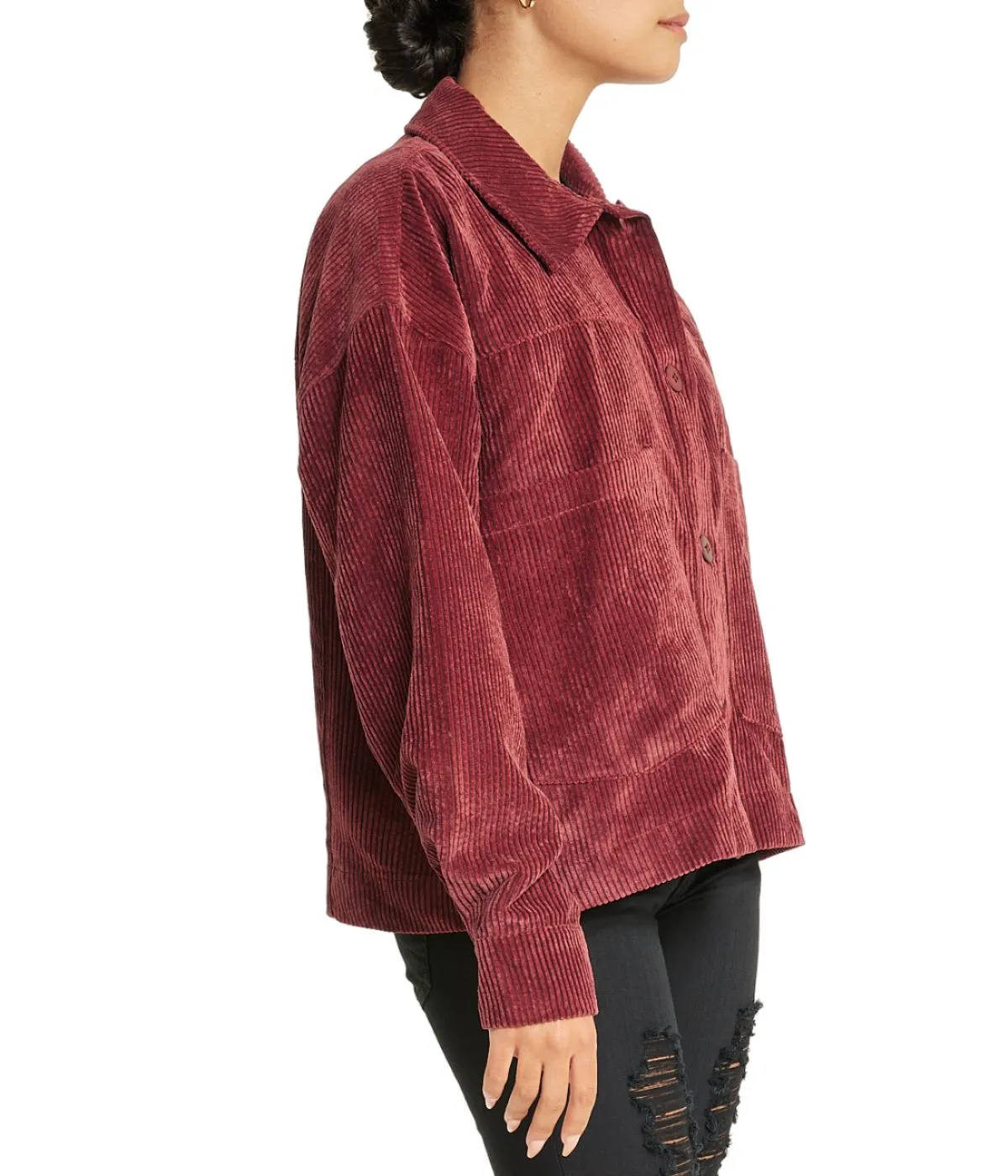 Best-Selling Velvet Corduroy Shacket  Almost Sold Out!
