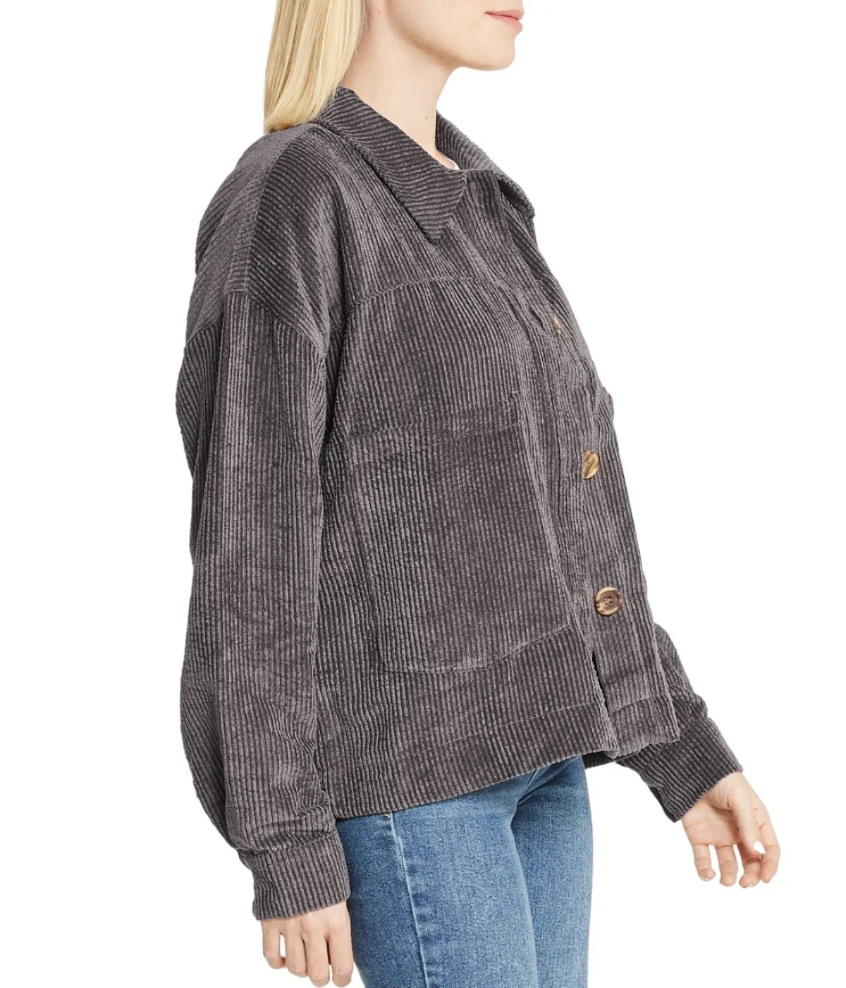 Best-Selling Velvet Corduroy Shacket  Almost Sold Out!