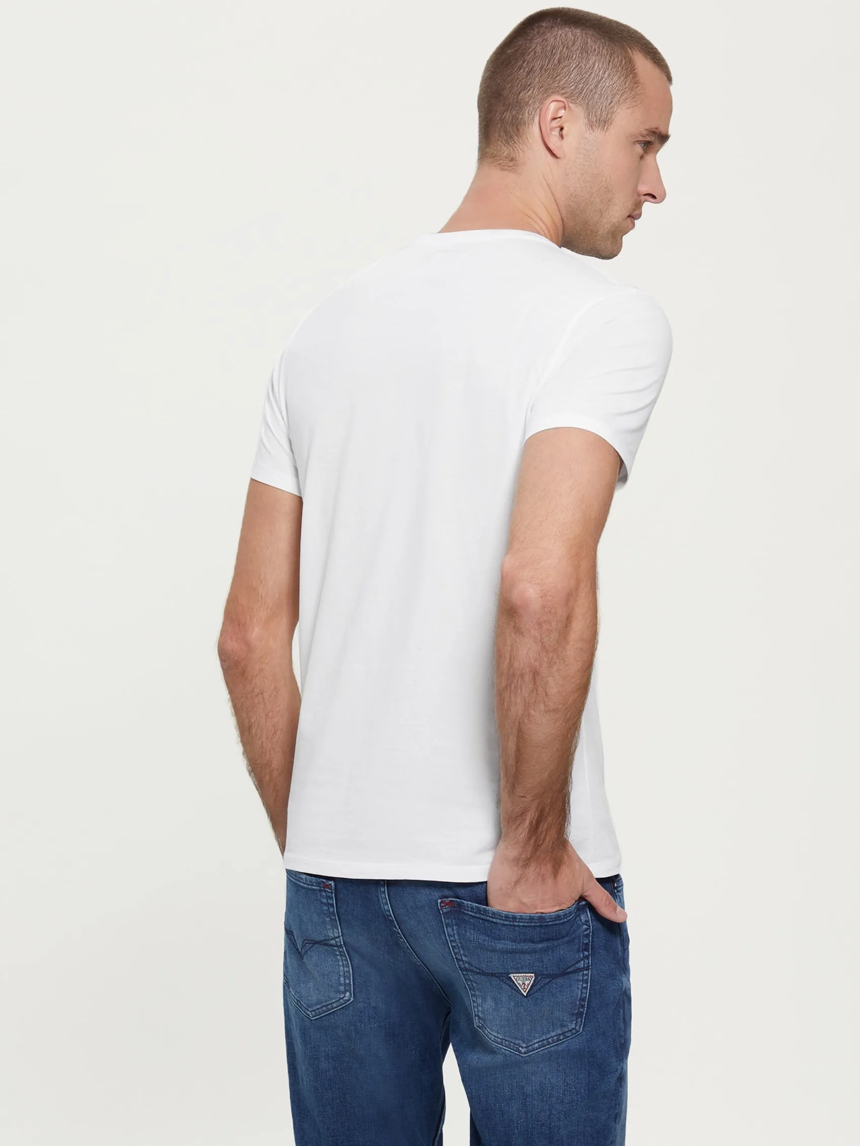 Bestseller Men's Embroidered Logo Tee  Last Few Pieces!