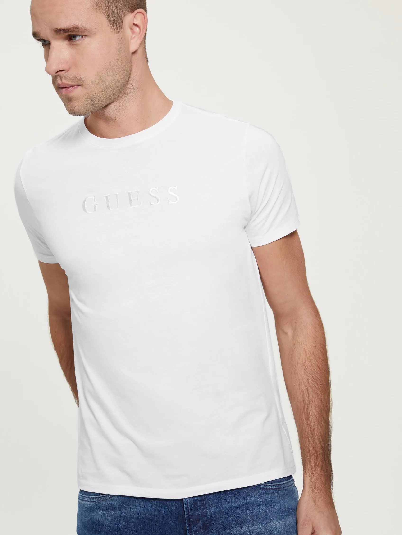 Bestseller Men's Embroidered Logo Tee  Last Few Pieces!
