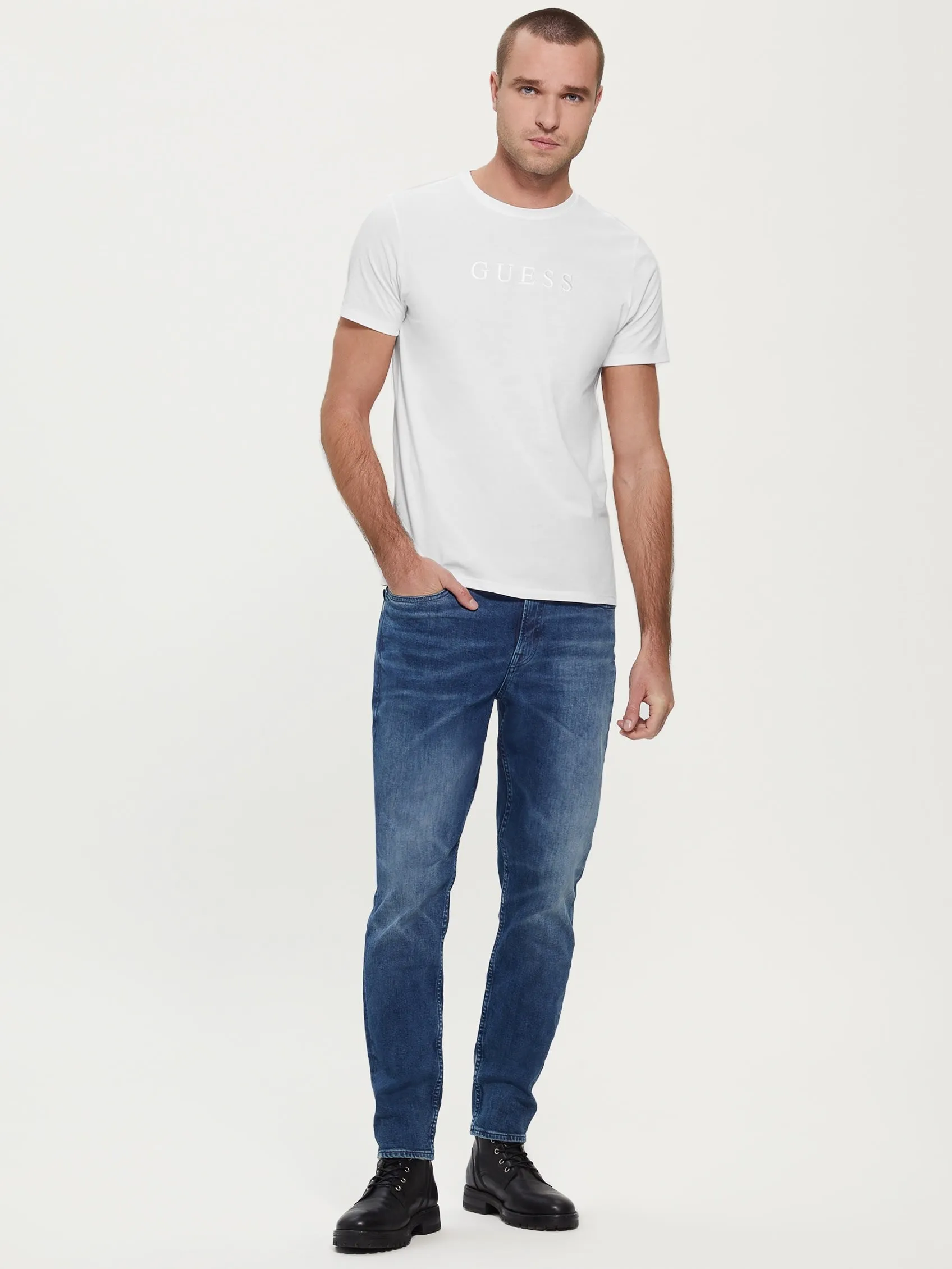 Bestseller Men's Embroidered Logo Tee  Last Few Pieces!