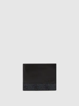Black Fabio Passcase Wallet Guess