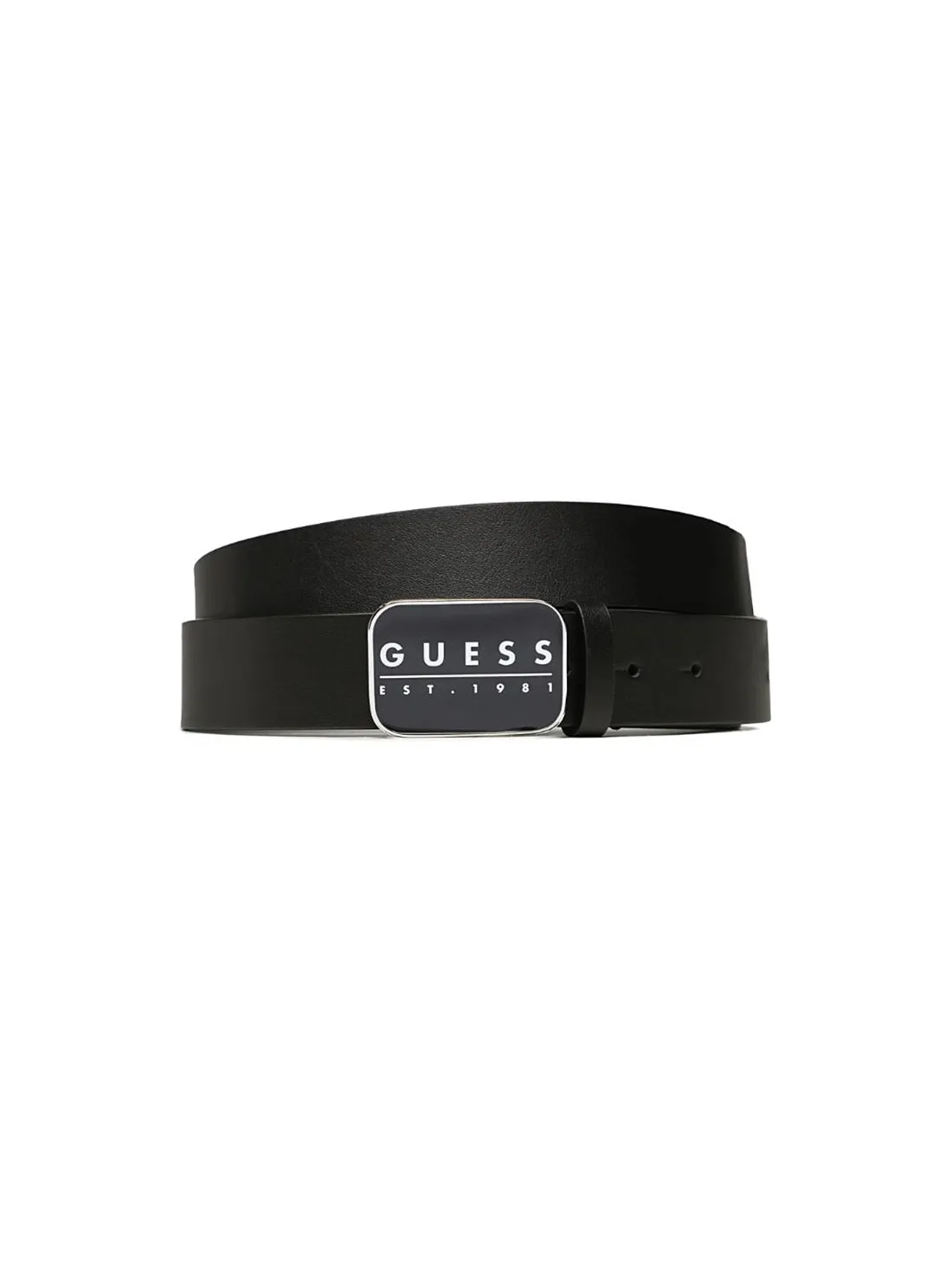 Black Nola Logo Dress Belt Guess