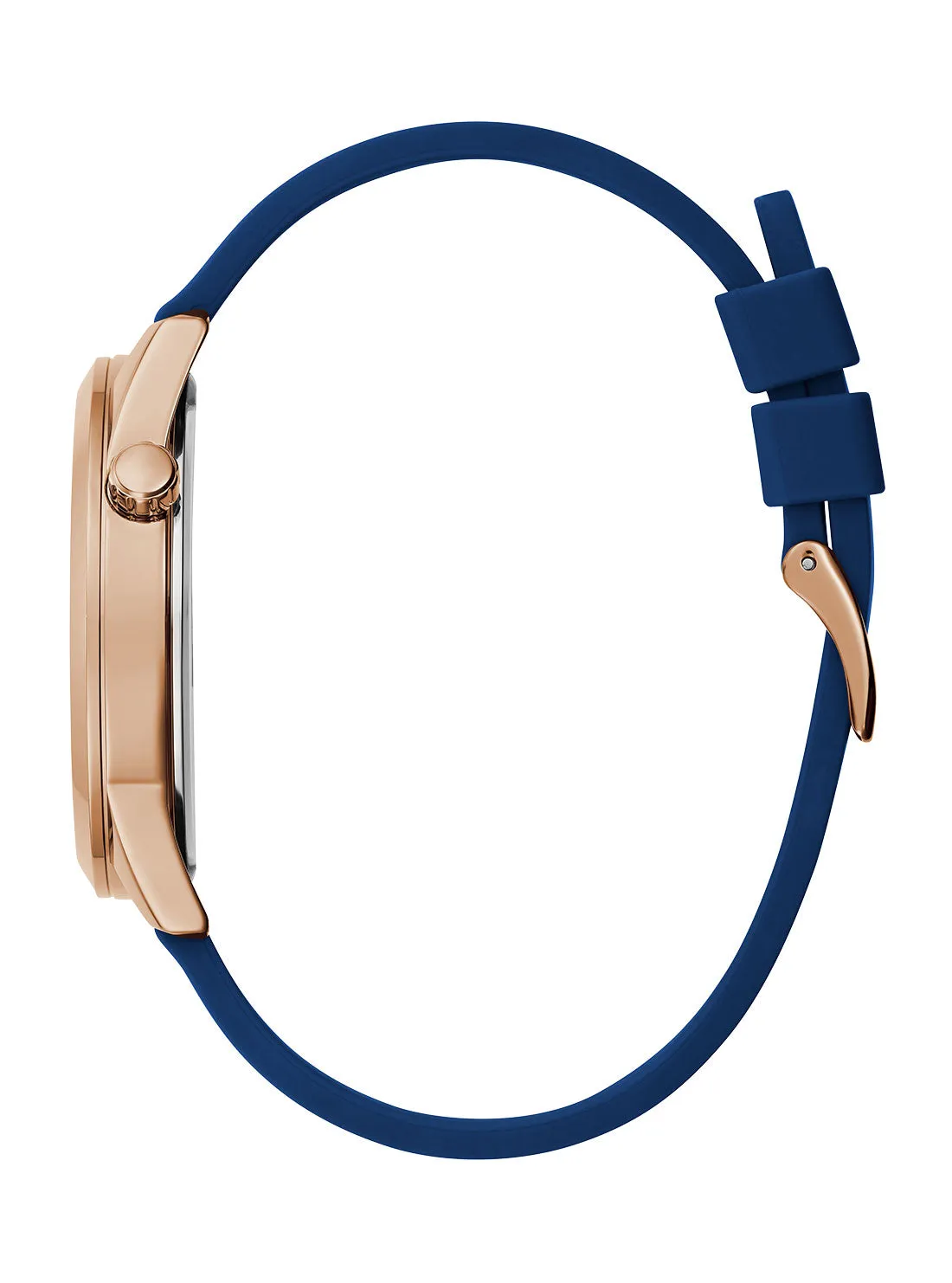 Blue Max Silicone Watch Guess