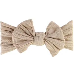 Bow's by Str Elly Hairband - Beige