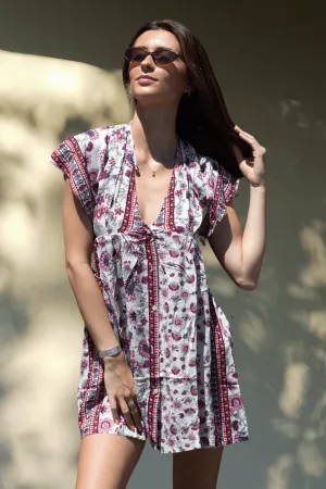 By Jaase SIENNA BELLE Button Front Mini Dress