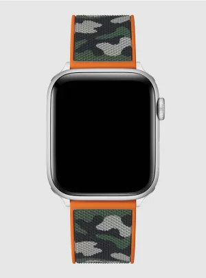 Camo Silicone Apple Watch Strap Guess