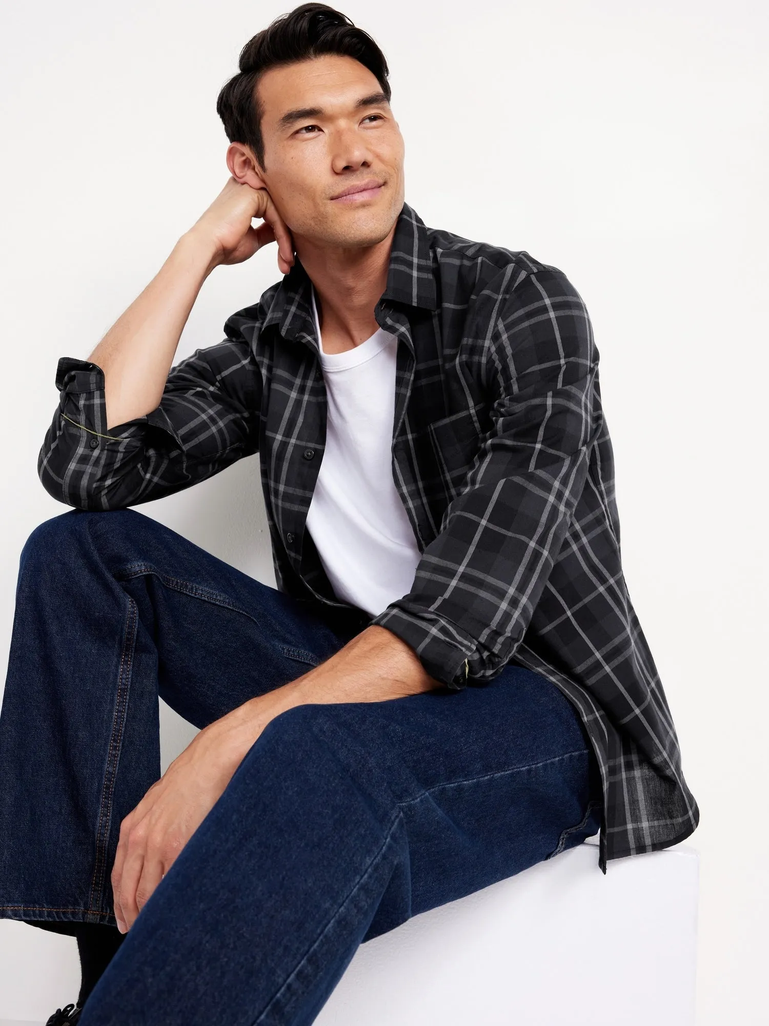 Classic Fit Everyday Poplin Shirt