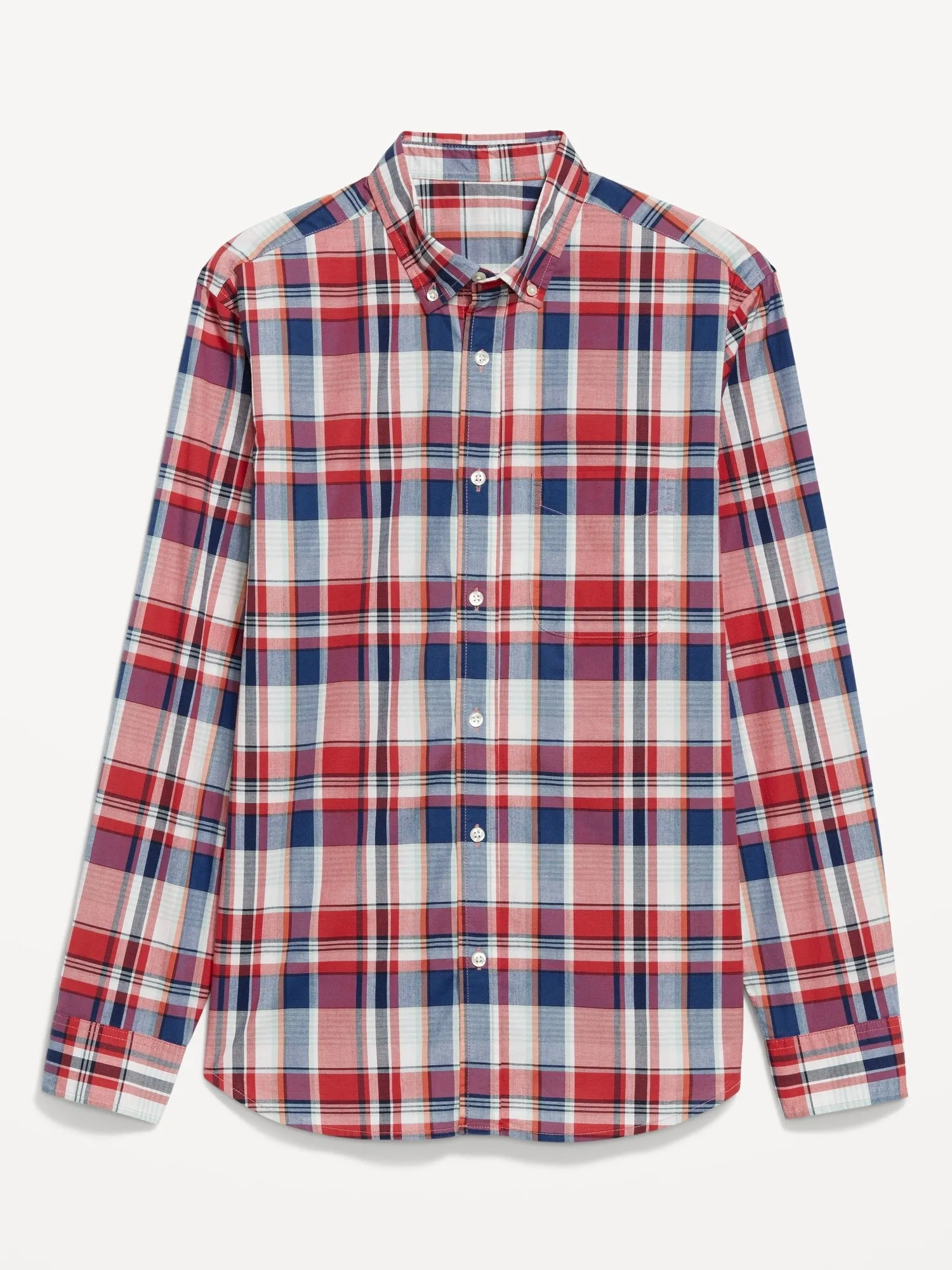 Classic Fit Plaid Everyday Shirt