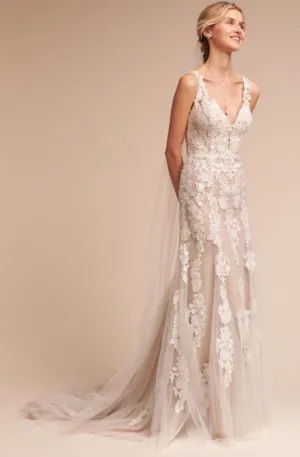 Clearance Price BHLDN Whispers & Echoes Monarch Gown  Almost Gone!