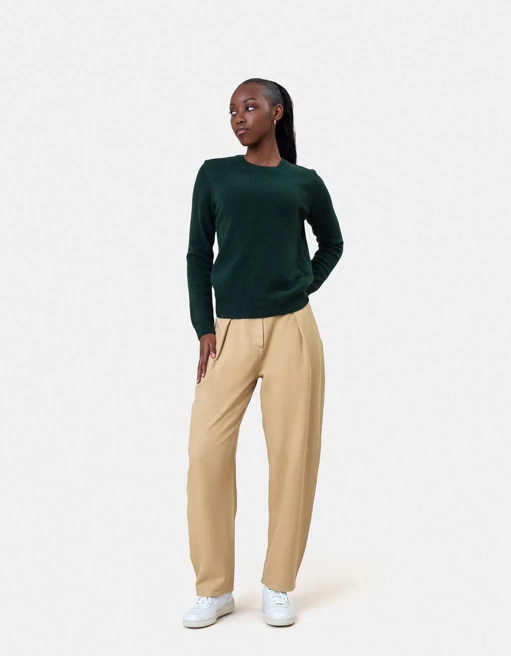 COLORFUL STANDARD - CLASSIC MERINO WOOL CREW - IVORY WHITE