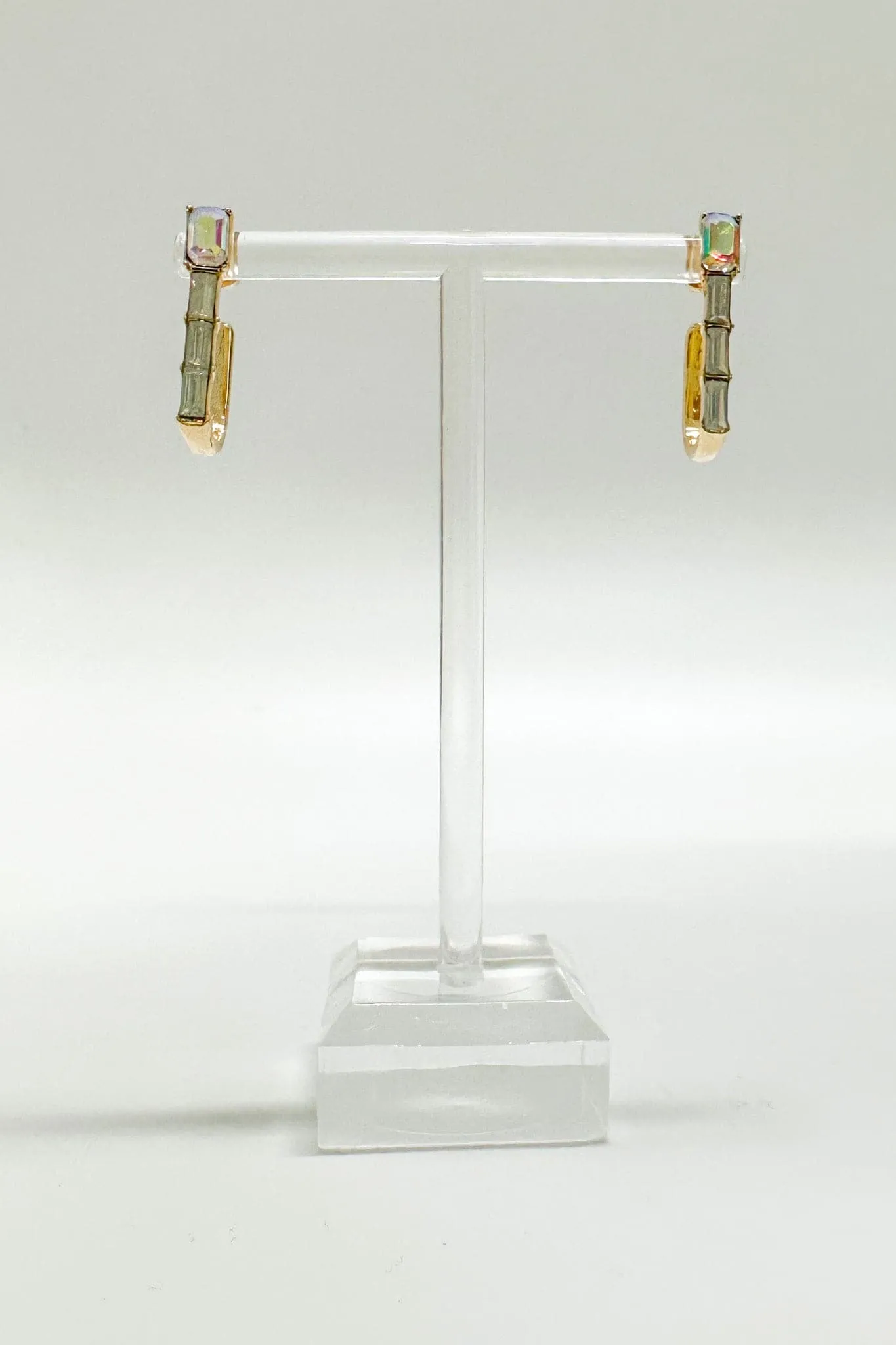 Cressidah Gemstone Huggie Hoops