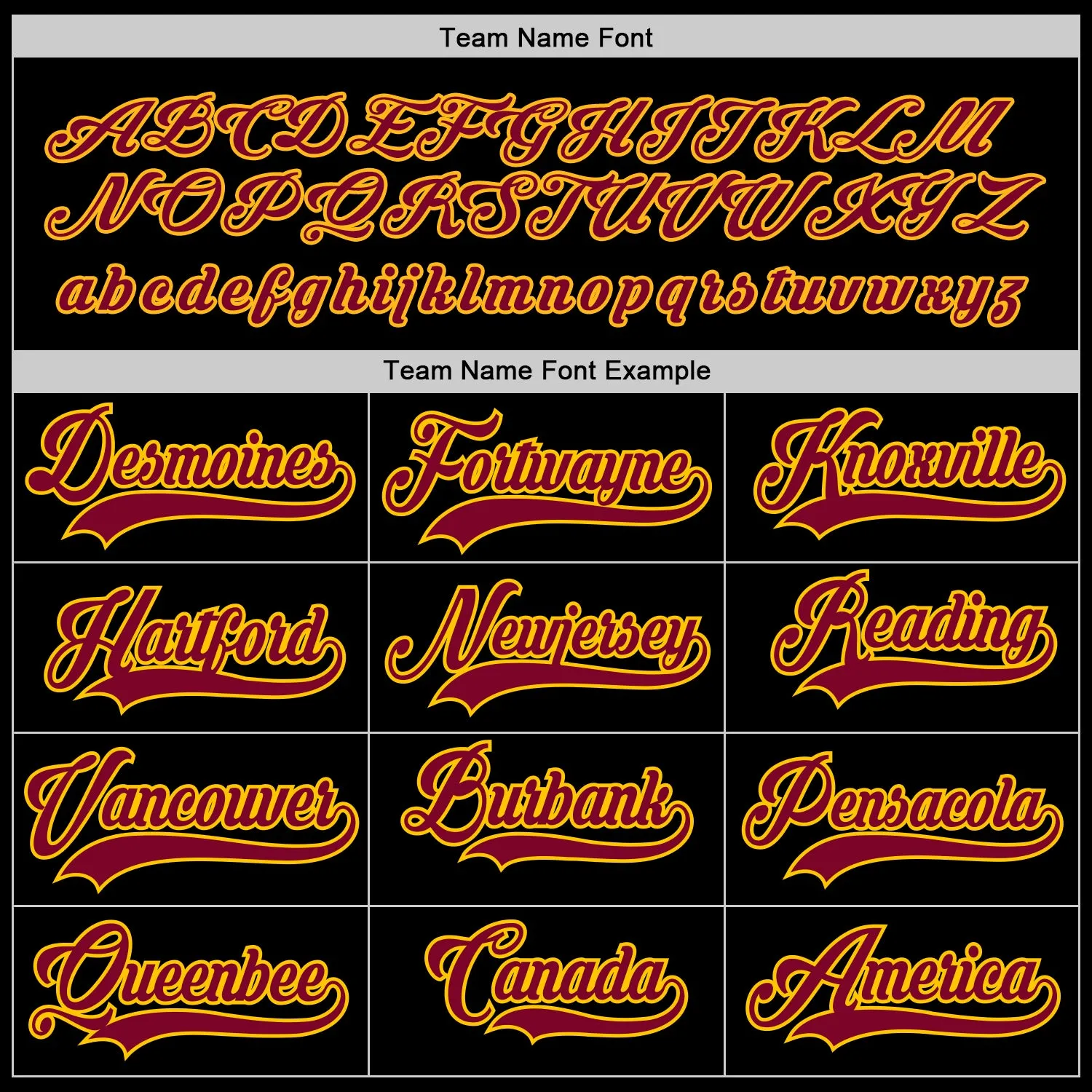 Custom Black Maroon-Gold Hockey Jersey FansIdea