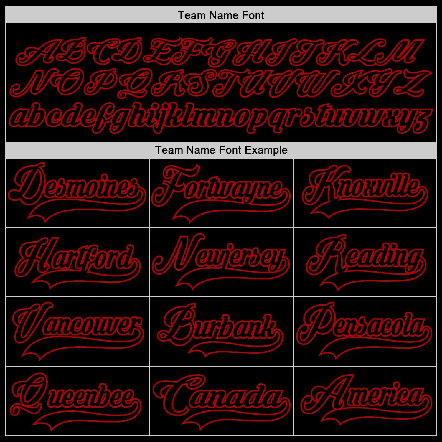 Custom Black Red Hockey Jersey FansIdea