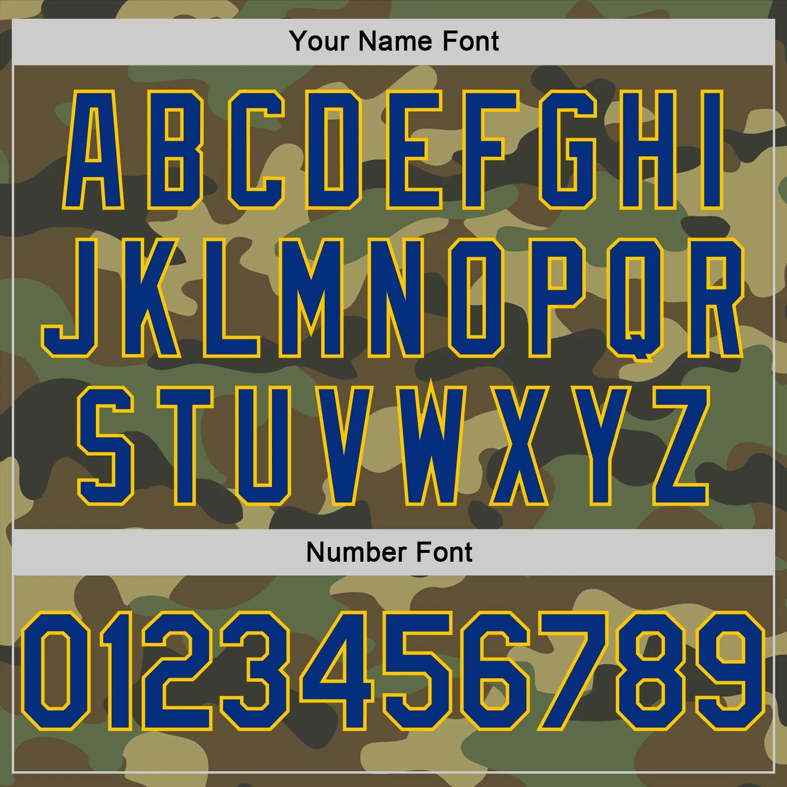 Custom Camo Royal-Gold Authentic Salute To Service Basketball Jersey FansIdea