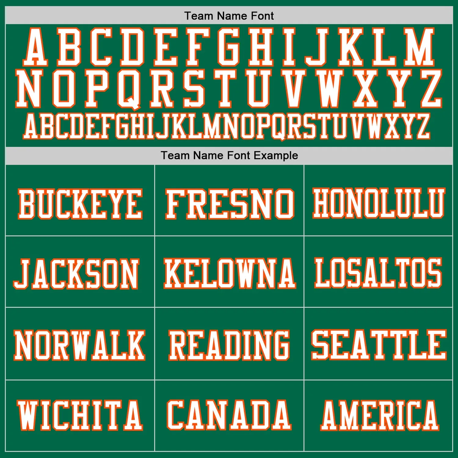 Custom Kelly Green White-Orange Mesh Authentic Football Jersey FansIdea