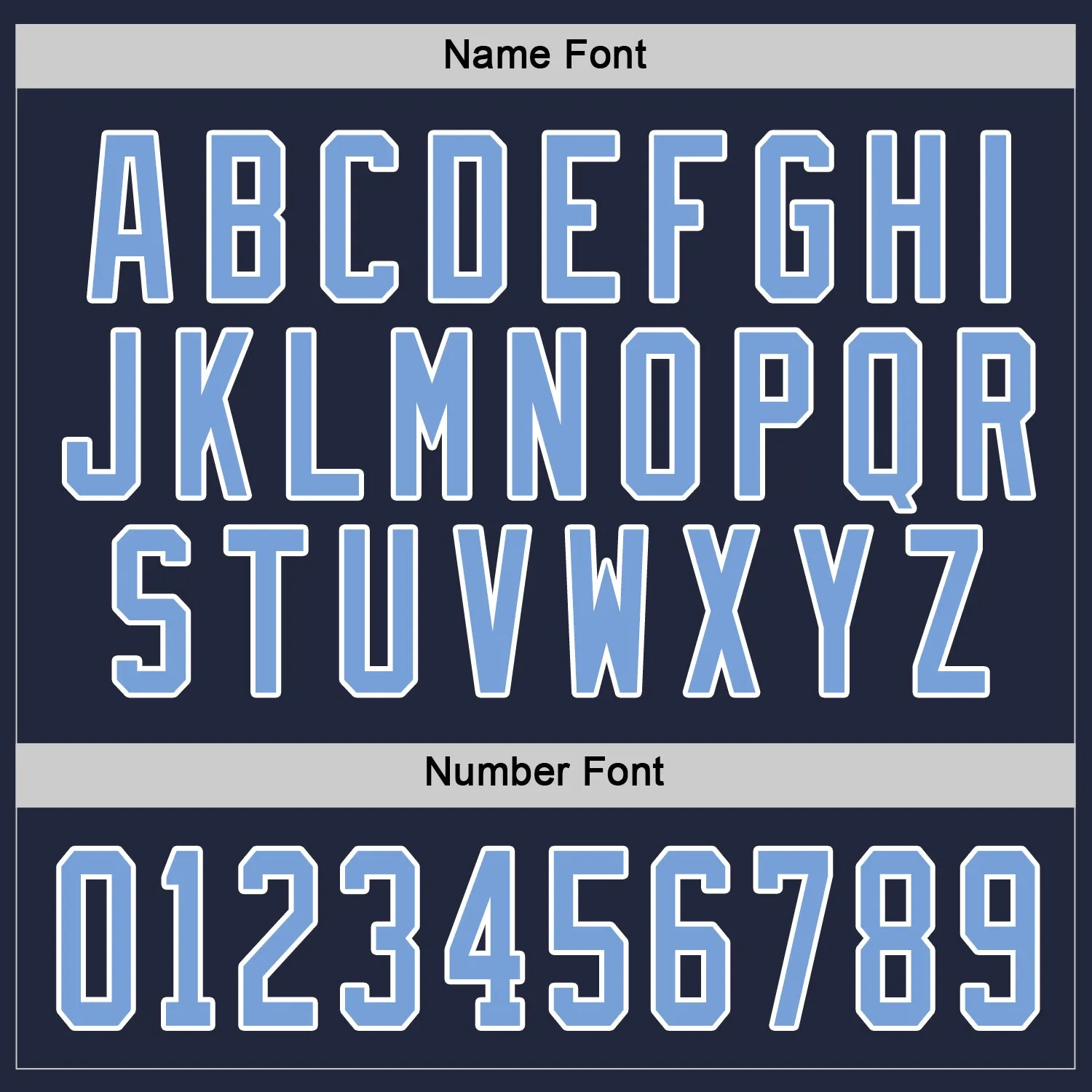Custom Navy Light Blue-White Hockey Jersey FansIdea