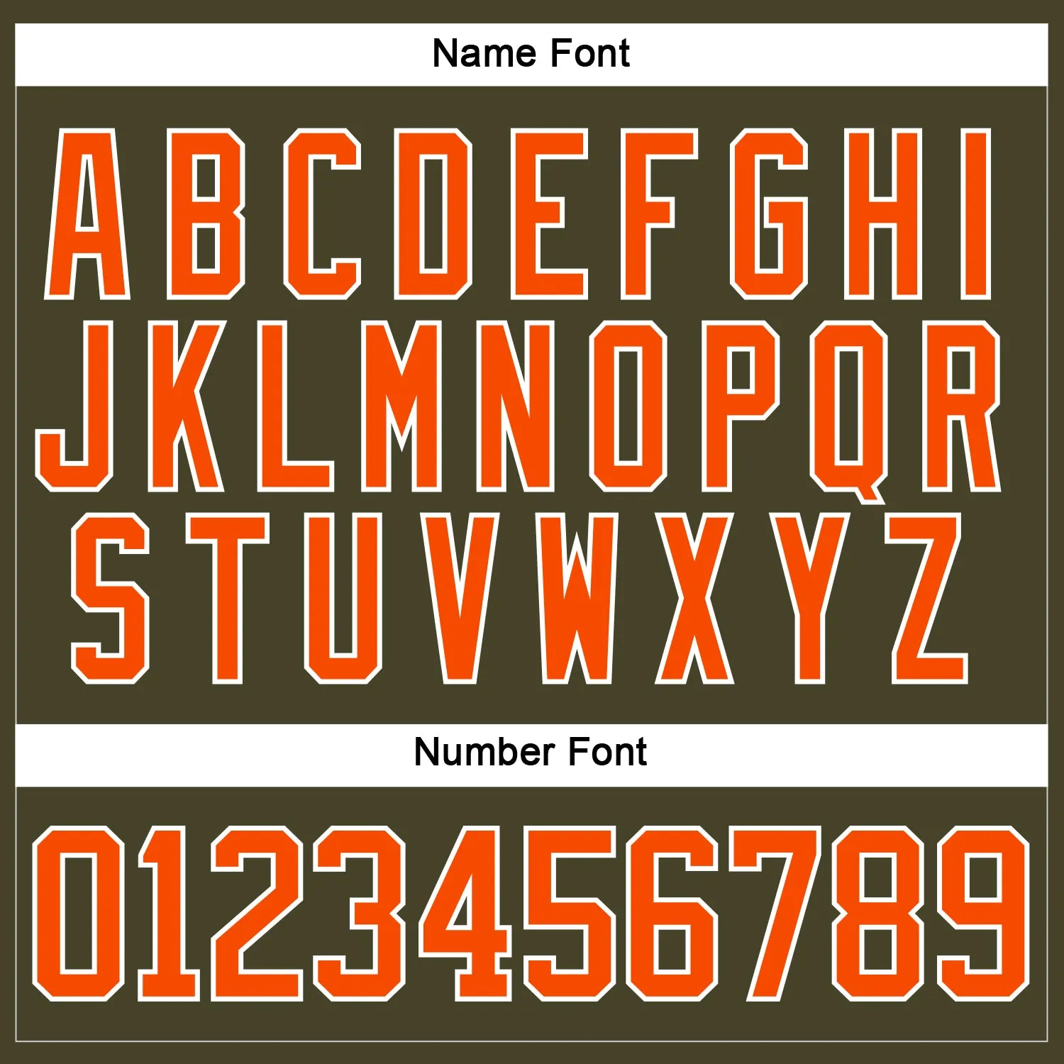 Custom Olive Orange-White Salute To Service Hockey Lace Neck Jersey FansIdea
