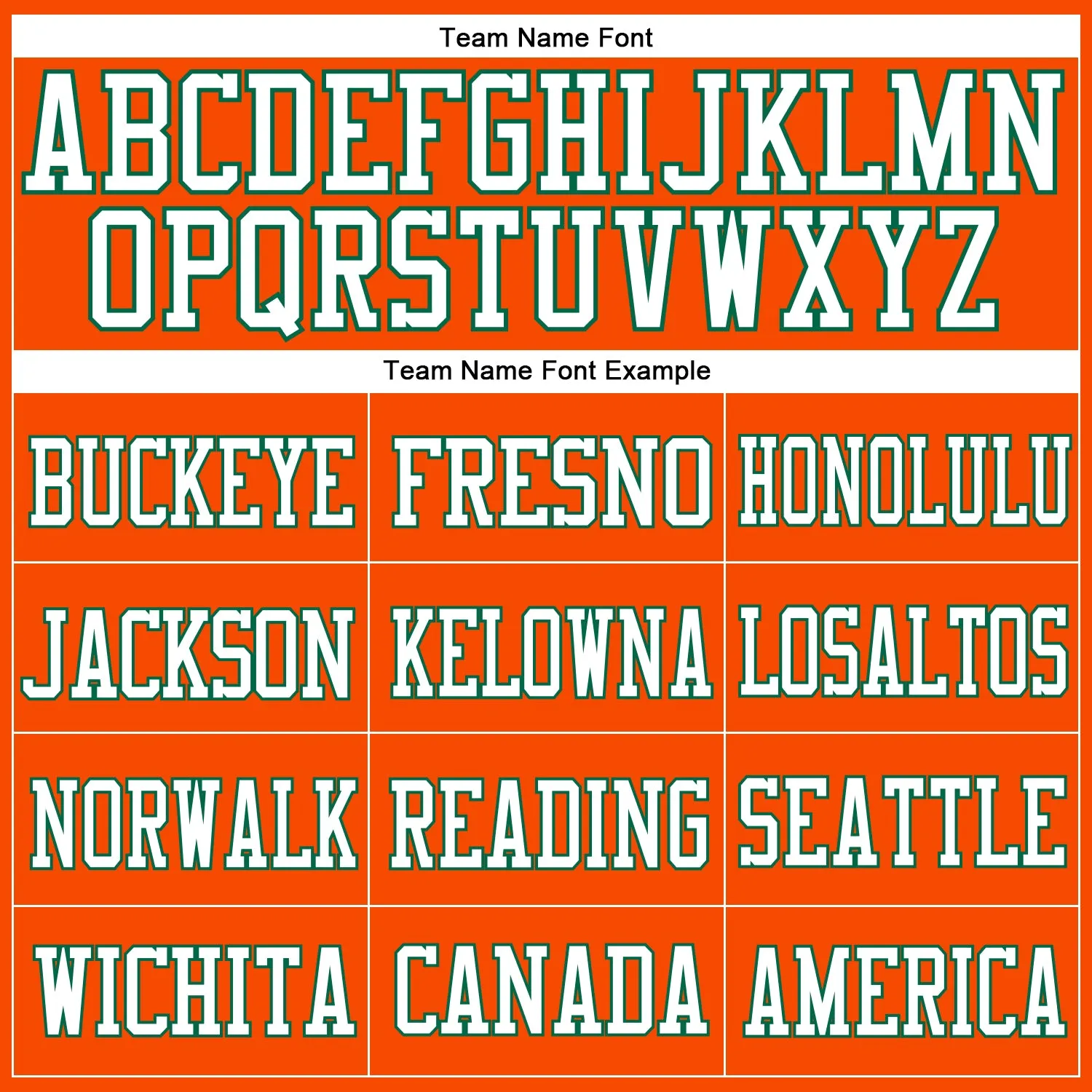Custom Orange White-Kelly Green Mesh Authentic Football Jersey FansIdea