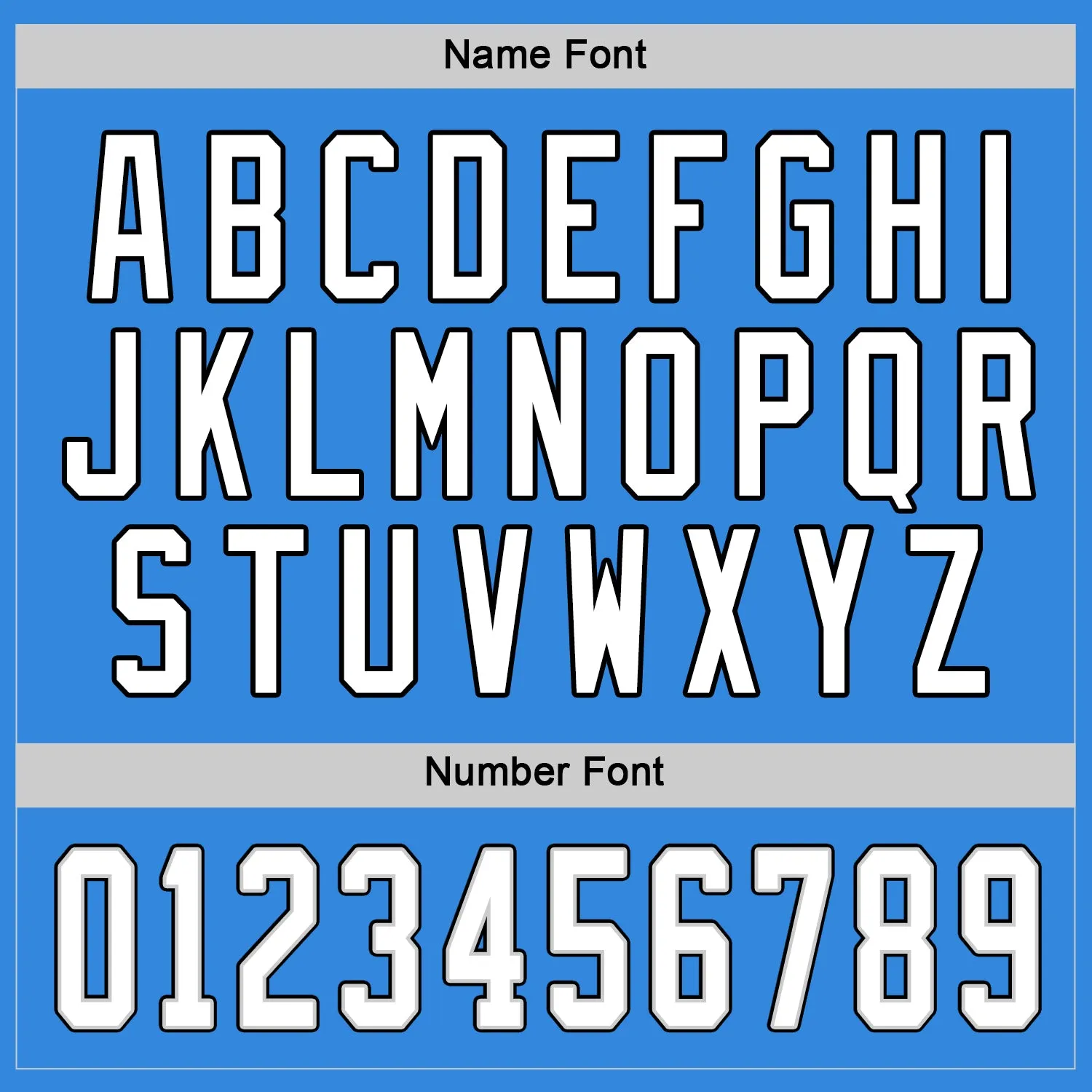 Custom Powder Blue White-Black Hockey Jersey FansIdea