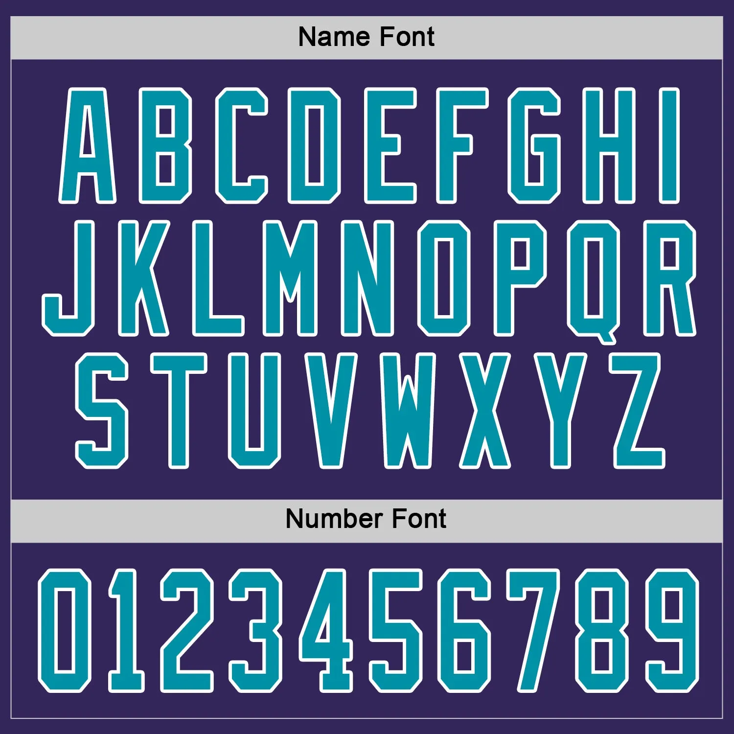 Custom Purple Teal-White Hockey Jersey FansIdea