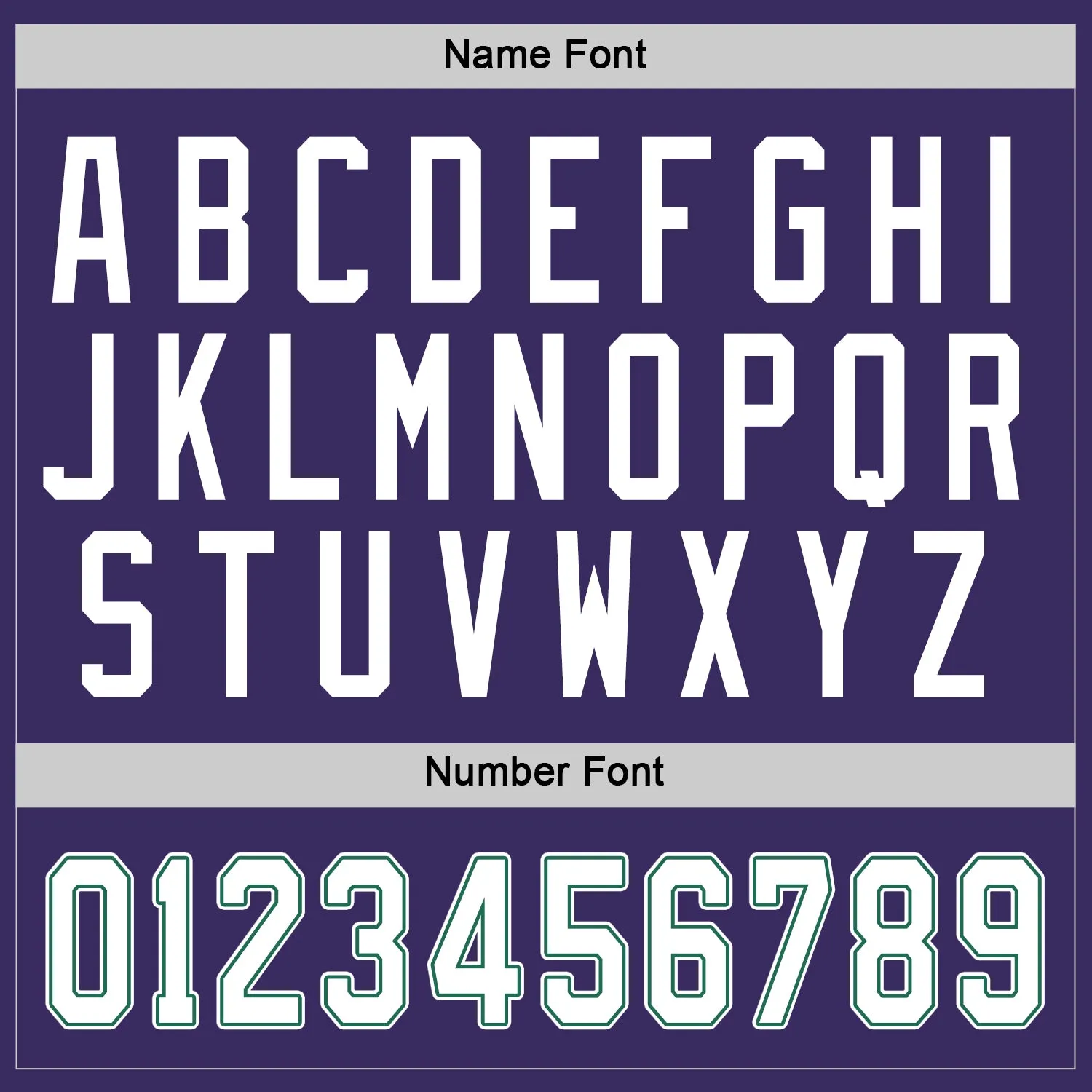 Custom Purple White-Kelly Green Hockey Jersey FansIdea