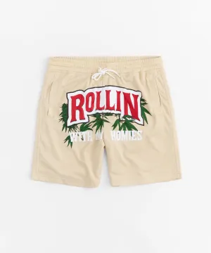 Customer Favorite Cheech & Chong Rollin Mesh Short - Khaki  Ends Soon!