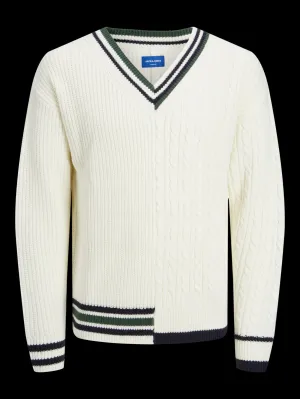 Customer Favorite Split Knit V-Neck Sweater  Last Chance!