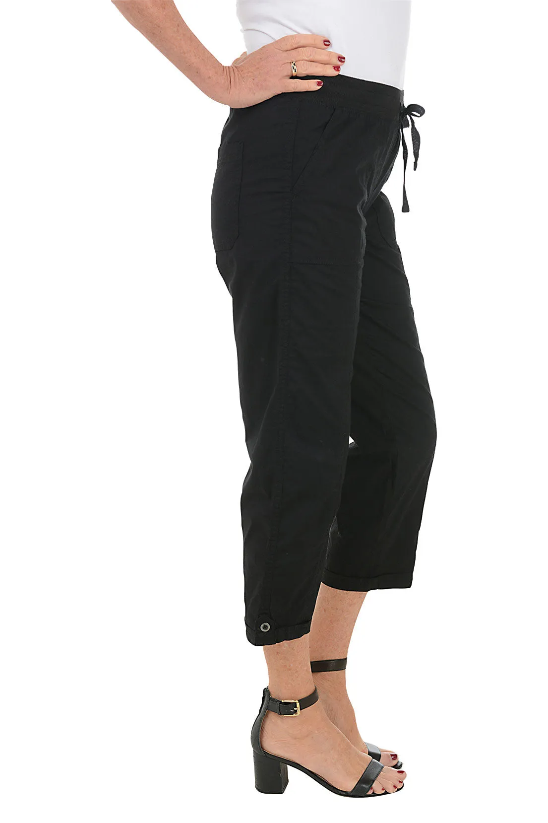 Diana Cargo Pocket Crop Pant