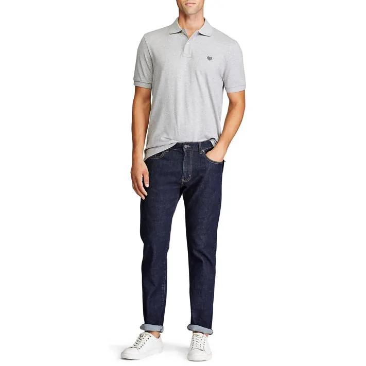 Doorbuster Chaps Men's Short Sleeve Everyday Solid Pique Polo  Limited Release!