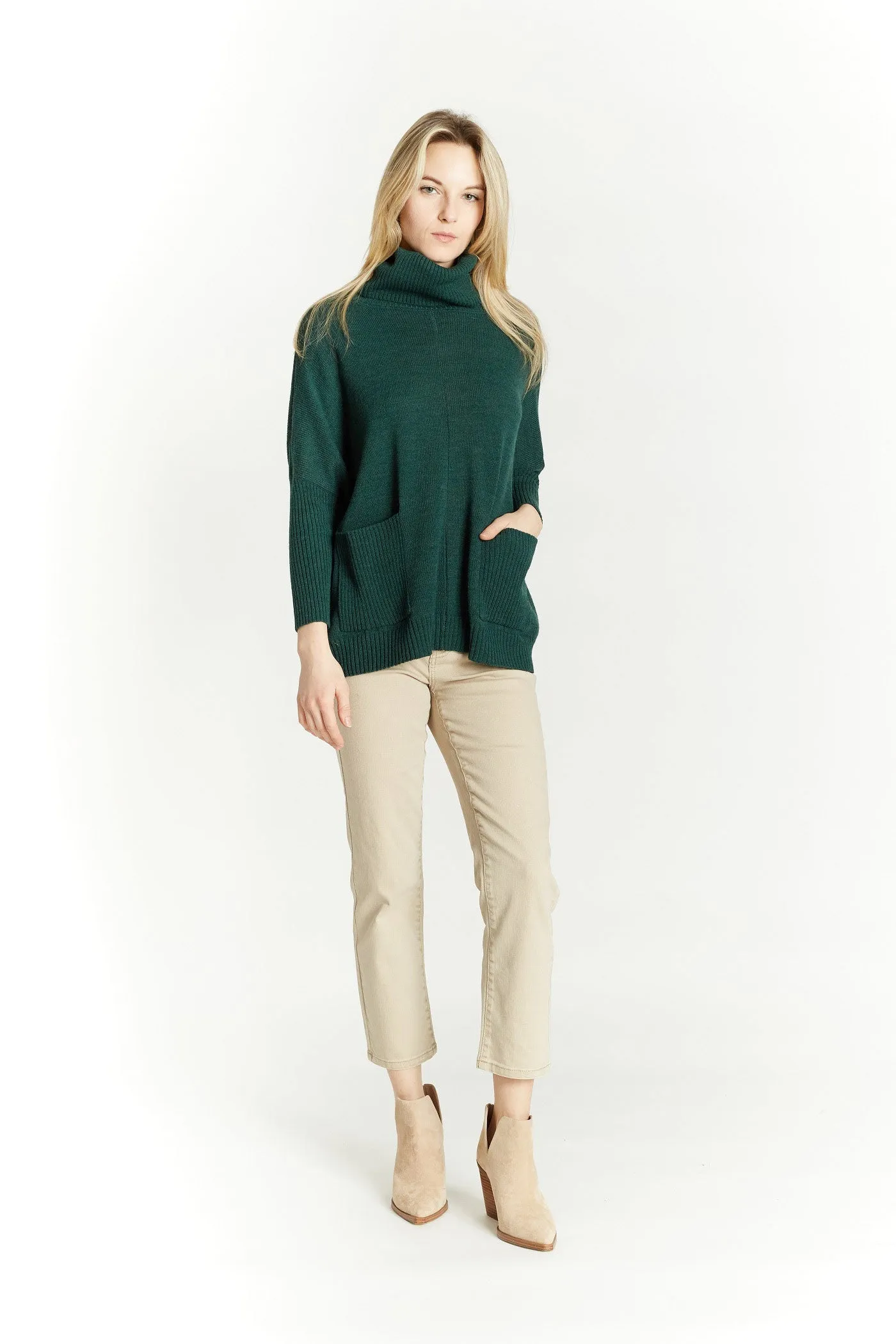 Editors Pick Cowl Pocket Sweater by Oat New York  Almost Sold Out!
