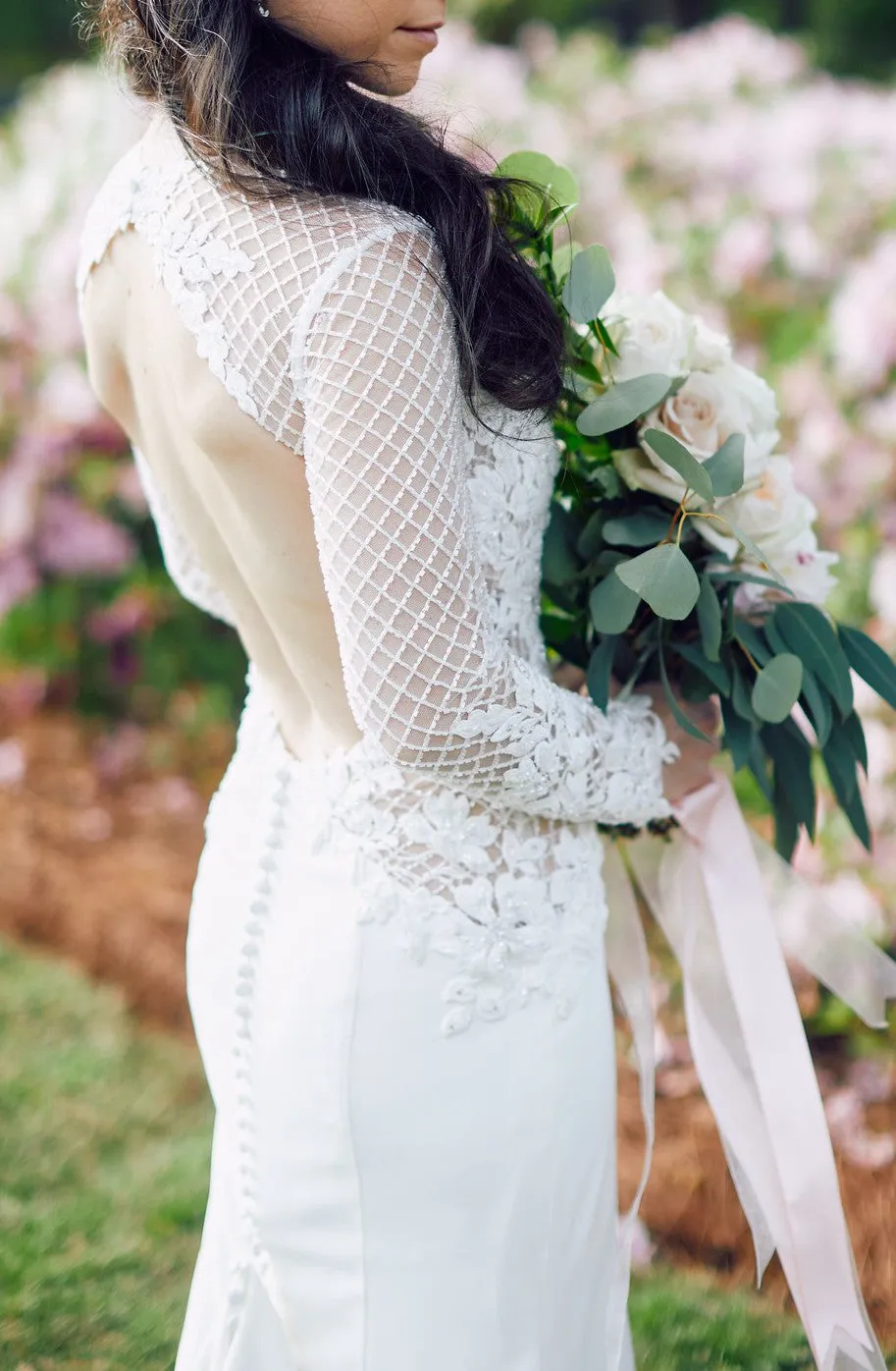 Final Few Justin Alexander Turin 99072 Gown  Limited Stock!