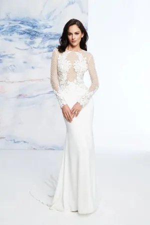 Final Few Justin Alexander Turin 99072 Gown  Limited Stock!