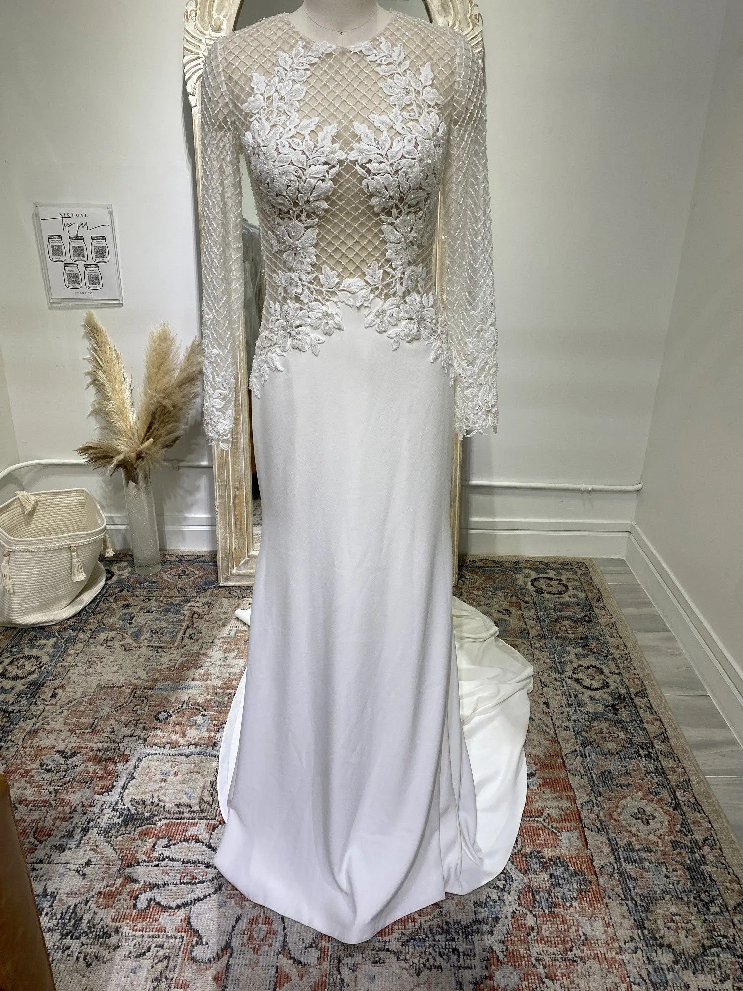 Final Few Justin Alexander Turin 99072 Gown  Limited Stock!