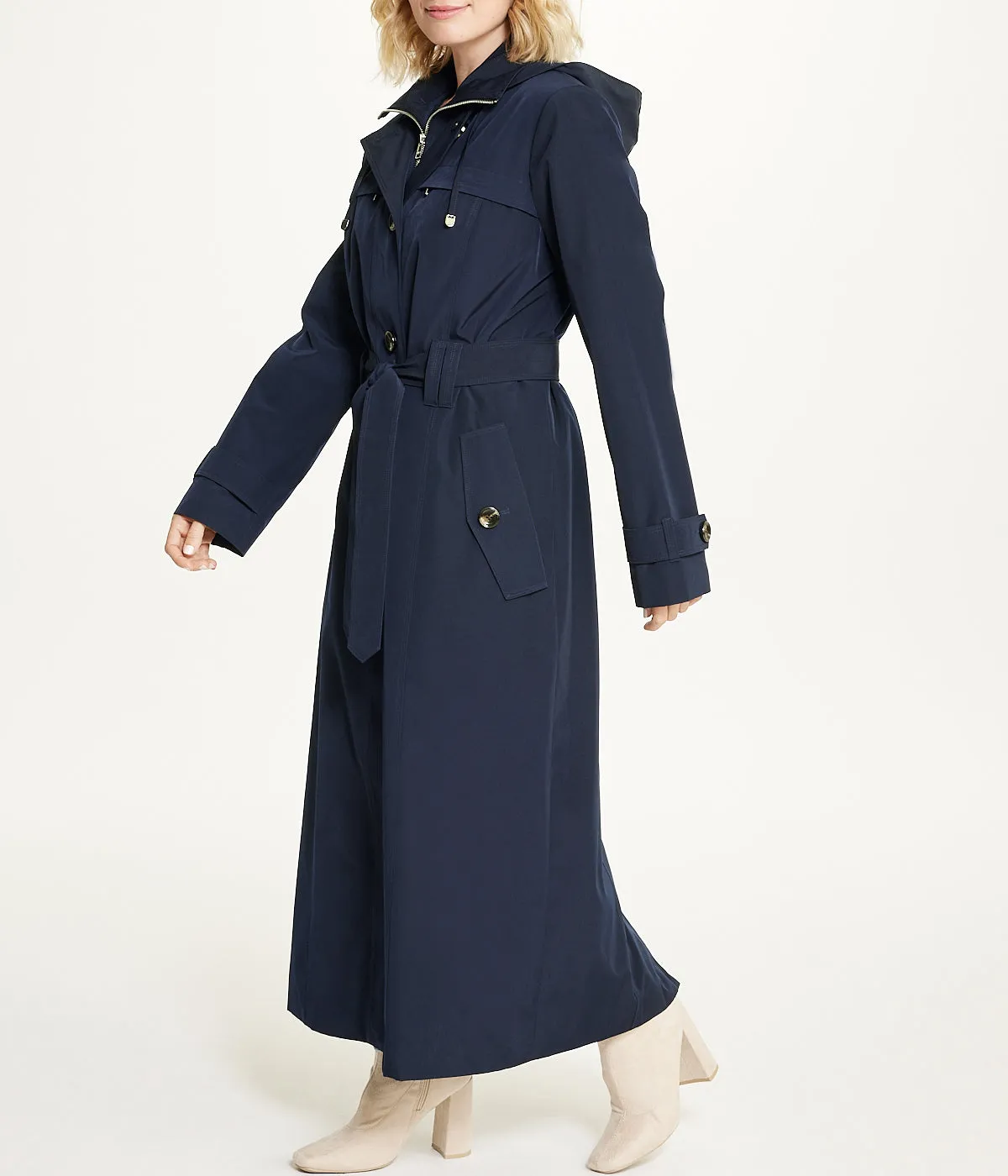 Flash Sale! 49" Long Single Breasted Trench  Almost Sold Out!