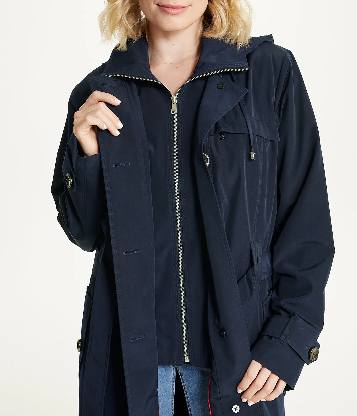 Flash Sale! 49" Long Single Breasted Trench  Almost Sold Out!
