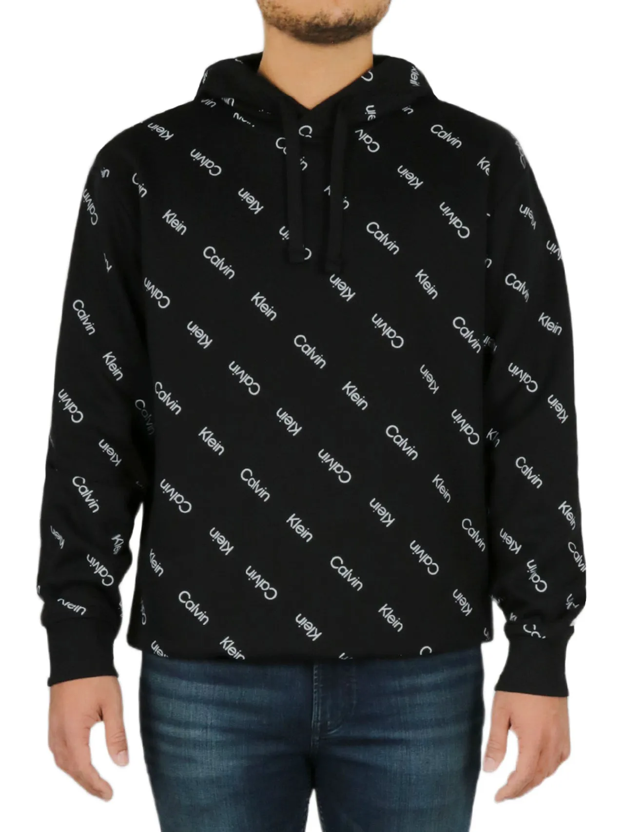 Flash Sale Long Sleeves Iconic Allover Pullover Hoodie  Stylish & Comfortable