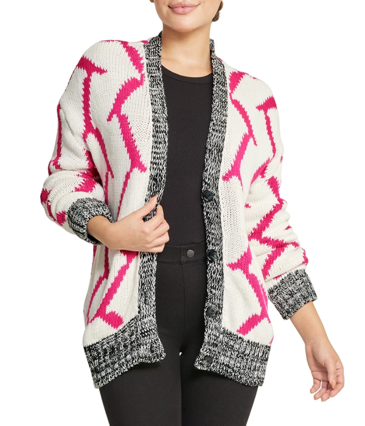 Flash Sale! Mixed Media Cardigan  Limited Stock!