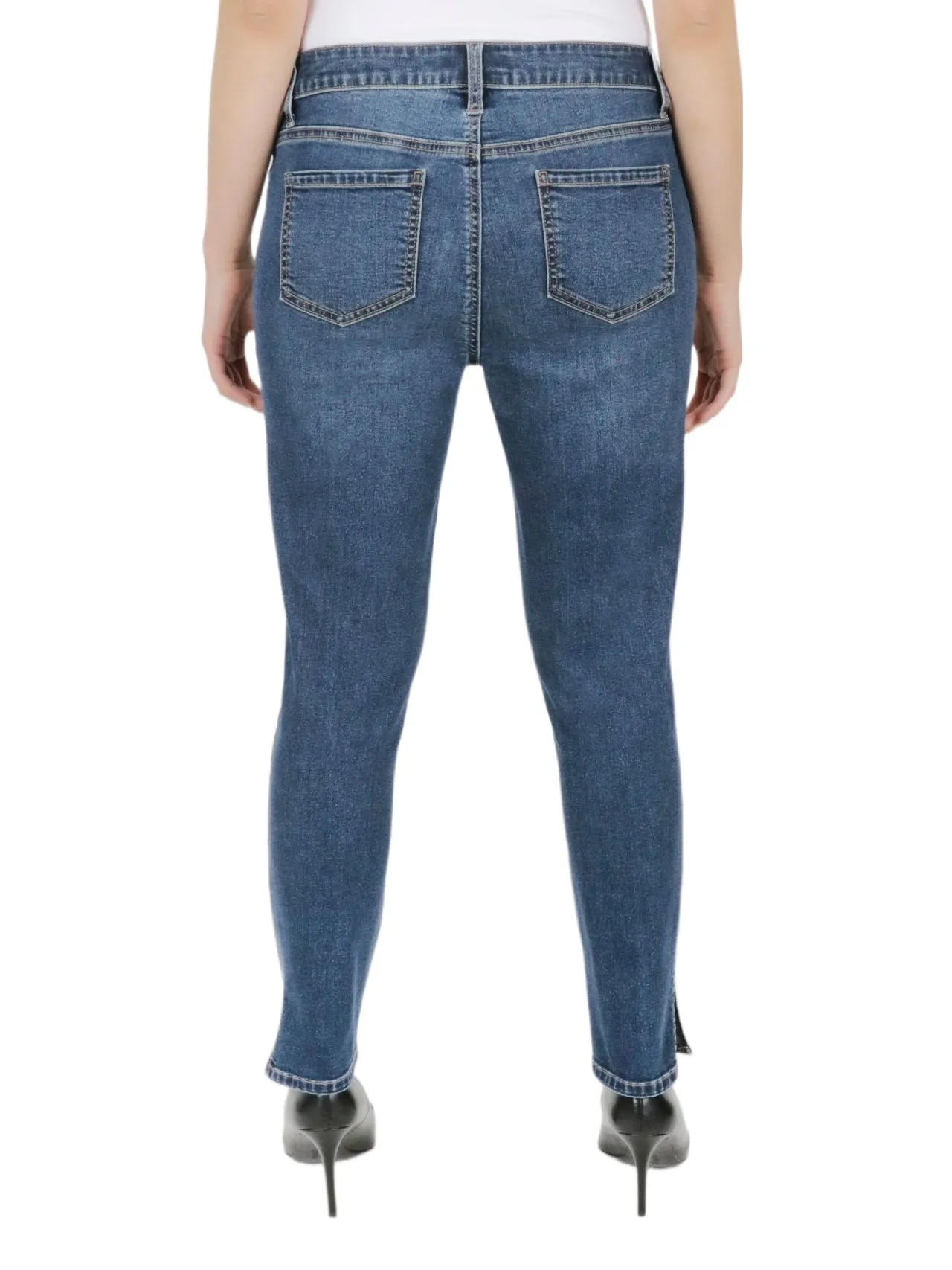 Flash Sale Plus Ankle Jeans  Today Only!