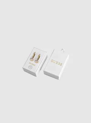 Gold Crystal Huggies Guess