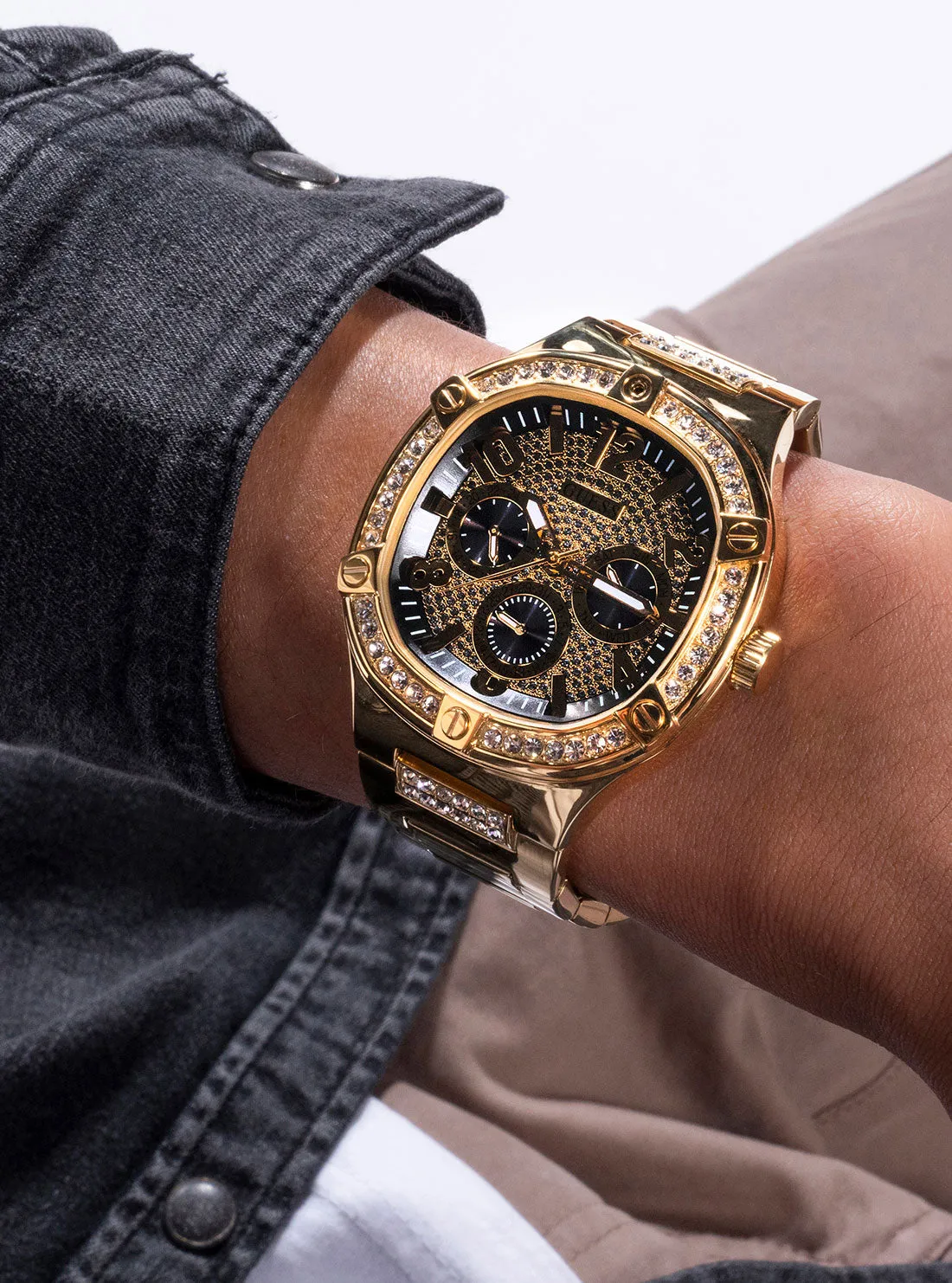 Gold Duke Glitz Watch Guess