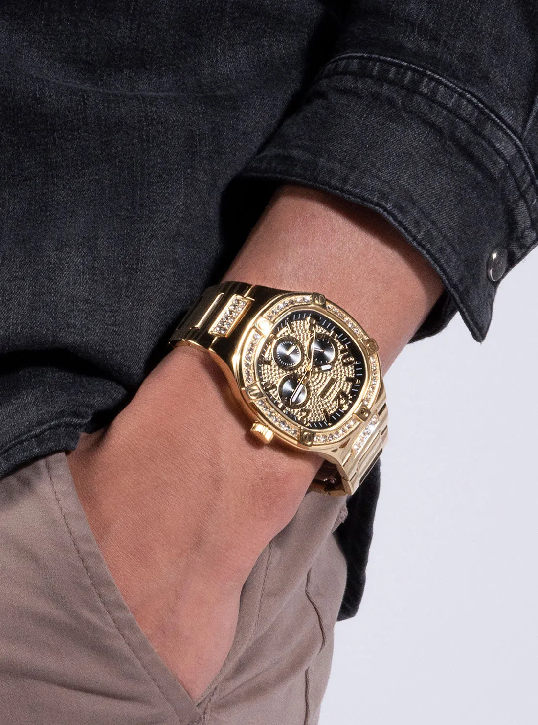 Gold Duke Glitz Watch Guess