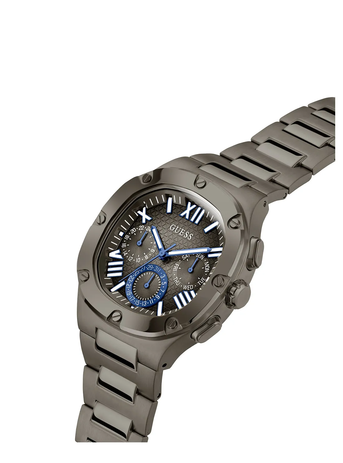 Gunmetal Headline Watch Guess